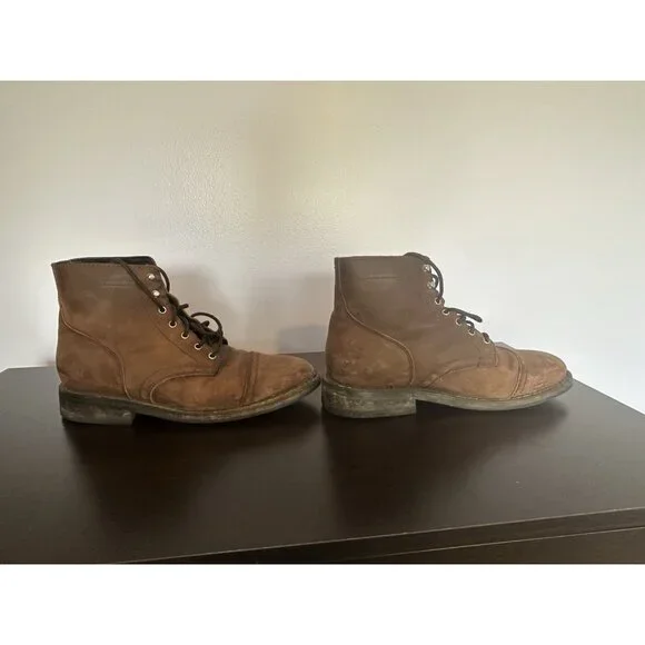 Thursday Boots Company Men’s Captain Boots Size 9 Cap Toe Boots Arizona Adobe - Picture 3 of 7